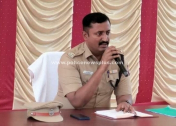 சீலப்பாடி ஆயுதப்படை வளாகத்தில் காவல் கண்காணிப்பாளர்