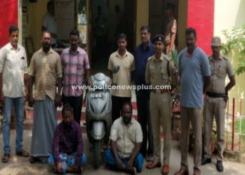 வாகனத் தணிக்கையில் கடத்தல்காரர்கள் கைது!