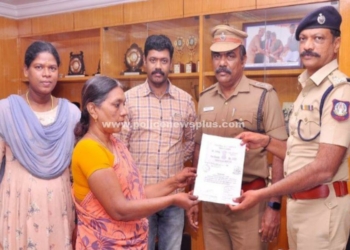 22 லட்சம் மதிப்புள்ள நிலத்தை மீட்டு உரியவரிடம்  ஒப்படைப்பு!