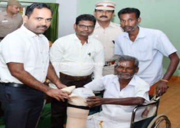 மாற்றுத்திறனாளிகளுக்கு ரூ.4.68 லட்சம் மதிப்பிலான உதவி உபகரணங்கள்!