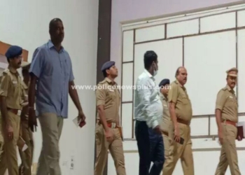 பல்கலைக்கழக வளாகத்தில் கூடுதல் டி.ஜி.பி. ஆய்வு!