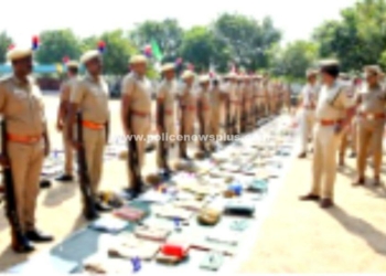 வருடாந்திர ஆய்வில் காவல்துறை துணைத் தலைவர்