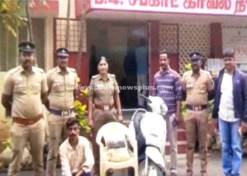 இரவு பணியில், போதை ஆசாமி கைது!