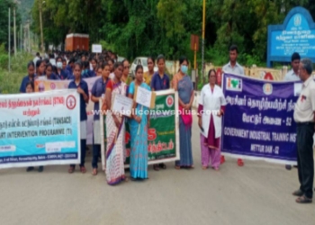 மேட்டூரில் 400 கல்லூரி மாணவர்கள் கலந்து கொண்ட சிறப்பு நிகழ்ச்சி