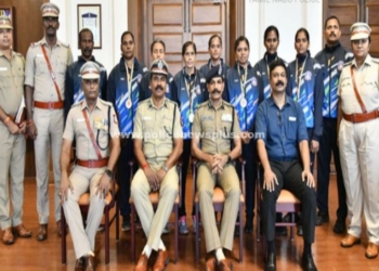 அகில இந்திய போட்டிகளில் வெற்றி D.G.P பாராட்டு