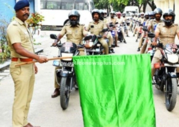 கிரிவலம் ரோந்து வாகனங்களை S.P துவங்கி வைத்தார்