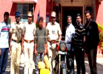 தீவிர வாகன தணிக்கையில் வெளி மாநில வாலிபர் கைது!