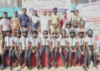 1500 பள்ளி மாணவர்களுடன் S.P