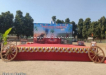 காவல்துறை சார்பாக பிரமாண்டமாக பொங்கல் விழா