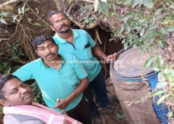 ஓடையில்  சிக்கிய 500 லிட்டர் கள்ளச்சாராயம்!