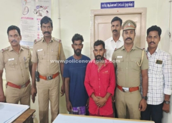 கிராமத்தில் சிக்கிய நகை கொள்ளையர்கள்