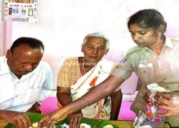 தற்கொலைக்கு முயன்ற முதியவரை மீட்ட காவல்துறையினர்