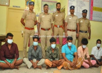 போதை வேட்டையில் ஆறு பேர் கைது!