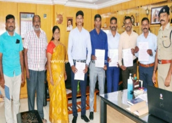 பணிநியமன ஆணை வழங்கிய S.P