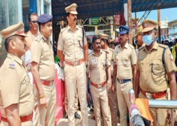 தீவிர பாதுகாப்பு பணியில் 600 காவல்துறையினர்