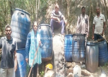 மலைப்பகுதியில் காவல்துறையினரின் தீவிரம்