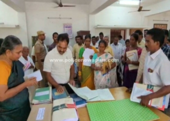 496 வளர்ச்சி திட்டப் பணிகளை நேரில் ஆய்வு செய்த ஆட்சியர்