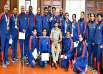 அகில இந்திய அளவில் 3 ம் இடத்தை பிடித்த காவல்துறை வீரர்கள்!