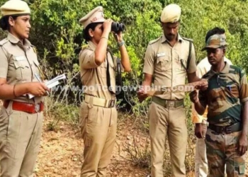 வனத்துறை சார்பில் கணக்கெடுக்கும் பணி