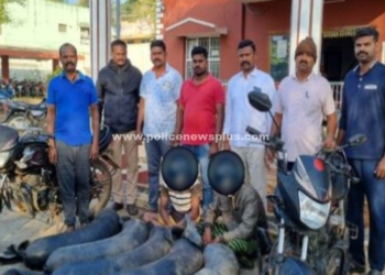 லாரி டியூபில் சுமார் 300 லிட்டர் சாராயம் கடத்தல்!