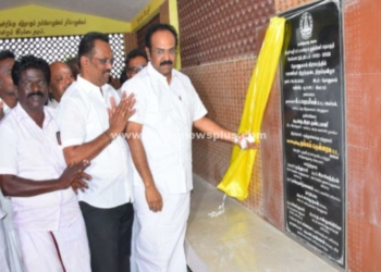 தோணுகால் ஊராட்சியில் தொழில்துறை அமைச்சர்