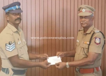 இருதரப்பினர்கிடையிலான மோதலை தனி ஒருவராக தடுத்த  காவலர்