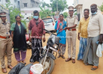 லாரி டியூப்களில் நாட்டு சாராயம் பதுக்கல்