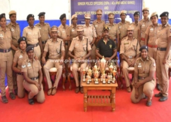 சிறப்பான போட்டியில் பதக்கங்களை தட்டிய காவல்துறையினர்