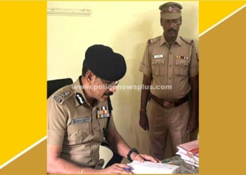 சென்னை ஐ.சி.எப் காவல் நிலையத்தில் DGP ஆய்வு, காவலர்களுக்கு பாராட்டு
