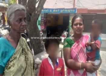 ஆதரவின்றி தவித்த குழந்தை மீட்ட காவல்துறையினர்