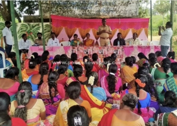 மீஞ்சூர் காவல் நிலையம் சார்பில்  விழிப்புணர்வு கூட்டம்