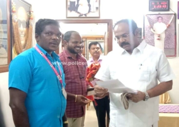 தமிழக நிதி அமைச்சருக்கு போலீஸ் நியூஸ் பிளஸ் சார்பாக வாழ்த்து