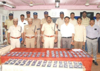 காணாமல் போன 150 செல்போன்கள் உரியவர்களிடம் ஒப்படைப்பு