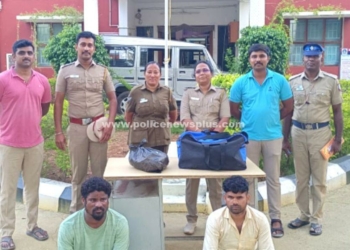 கோவை காவல்துறையினரின் போதை வேட்டையில் 8 கிலோ கஞ்சா பறிமுதல்