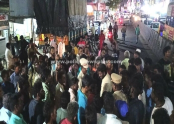 10ஆம் வகுப்பு மாணவன் உயிரிழப்பு உறவினர்கள் சாலை மறியல்