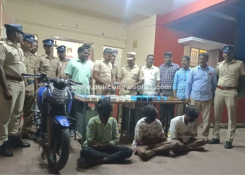 லட்சத்தில் கைவரிசை காட்டிய மர்ம நபர்கள் அதிரடி கைது