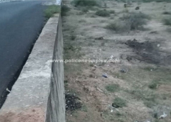 கைபுடி சுவர் இல்லாத மேம்பாலம் முதியவர் பலி