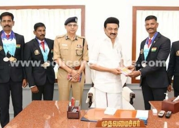 சர்வதேச விளையாட்டுப் போட்டிகளில் அசத்திய தமிழ்நாடு காவல்துறை வீரர்கள்