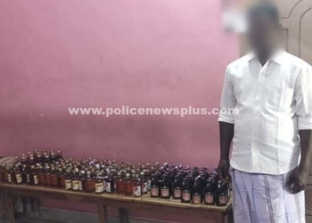 வெளி மாநில மதுபானம் கடத்தி வந்த நபர் கைது