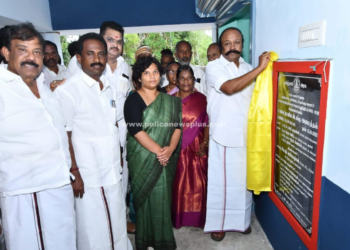 ரூ.53.91 இலட்சம் மதிப்பீட்டில் முடிவுற்ற 5 திட்டப்பணிகளை திறந்து வைத்த அமைச்சர்