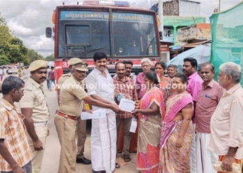 விபத்தில்லா தீபாவளியை கொண்டாட வேண்டும் என்பதை வலியுறுத்தி விழிப்புணர்வு பிரச்சாரம்