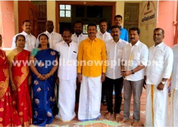 காவல் நிலையத்தில் பொங்கல் விழா