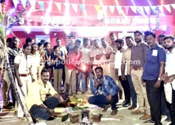 மீஞ்சூர் காவல் நிலையத்தில் சமத்துவ பொங்கல் விழா