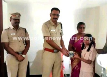 மாணவர்களுக்கு அறிவுரை வழங்கிய S.P