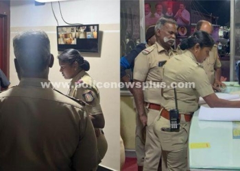 காவல்துறையினர் சார்பில் ஆய்வு