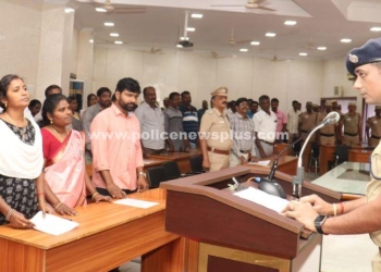 காவல்துறை சார்பாக கொத்தடிமை தொழிலாளர் முறை ஒழிப்பு உறுதிமொழி