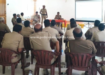 S.P தலைமையில் தேர்தல் பணி விளக்கக்கூட்டம்