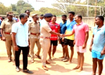 காவல்துறையின் சார்பாக விளையாட்டுப் போட்டிகள்