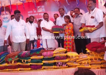 மீஞ்சூர் கிழக்கு ஒன்றியம் ஊராட்சியில் பிறந்தநாள் விழா