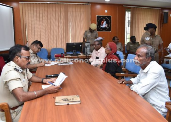 மதுரை மாநகரில் வாராந்திர பொதுமக்கள் குறைதீர்க்கும் மனு கூட்டம்.